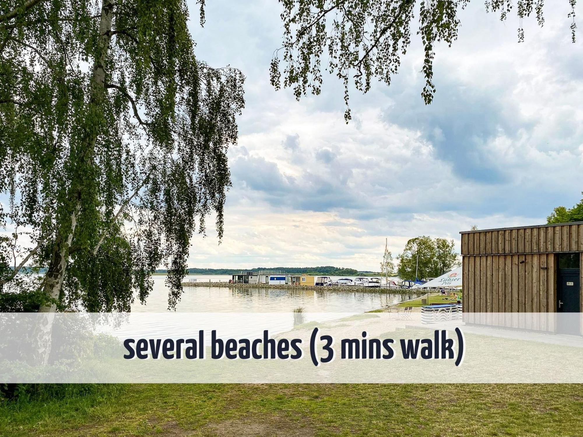 Ferienhaus Wiesengefluester W10 - Mit Sauna, Kamin Und Garten Röbel Exterior foto
